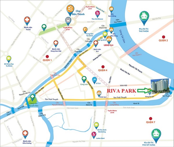 Riva Park.jpg1  - Căn hộ Riva Park, Quận 4, TP. Hồ Chí Minh