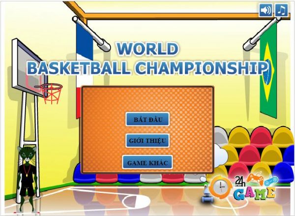gamemini bong ro meo 600x439 - Game bóng rổ mèo