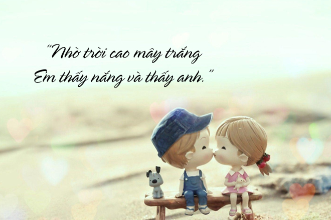 Tho tha thinh crush 2 cau - Những câu thơ thả thính crush hay giúp bạn thoát ế ngay