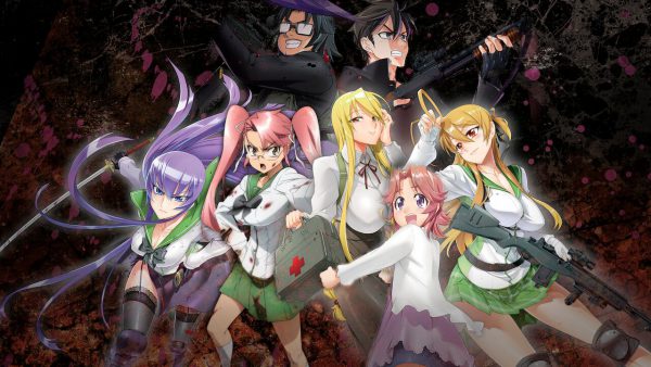 Highschool of the Dead 600x338 - Top 10 phim  anime ecchi mới nhất không nên bỏ qua nhé