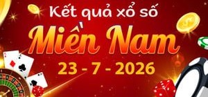 Xem KQXS Miền Nam ngày 23/7: Cập nhật XSMN Thứ Năm nhanh nhất