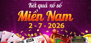 Xổ số kiến thiết thứ 5: Xem chi tiết KQXS Miền Nam ngày 2/7/2026 mới nhất