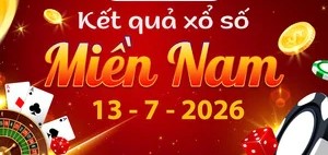 Xem KQXS Miền Nam ngày 13/7/2026: Thông tin giải thưởng và lịch quay số chi tiết